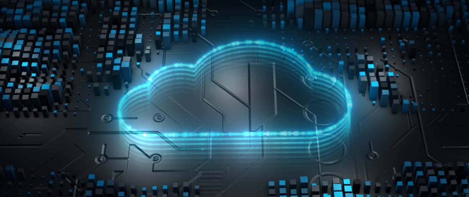 Digital Cloud Computing, Cyber Security, Digital Data Network Protection, Future Technology Network Background Concept_